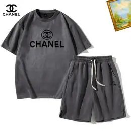 chanel survetements manches courtes pour homme s_1235423